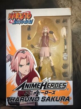 Anime Heroes Haruno Sakura Pink Action Figure - Naruto Shippuden
